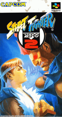 Street Fighter Zero 2 Super Famicom JP box art